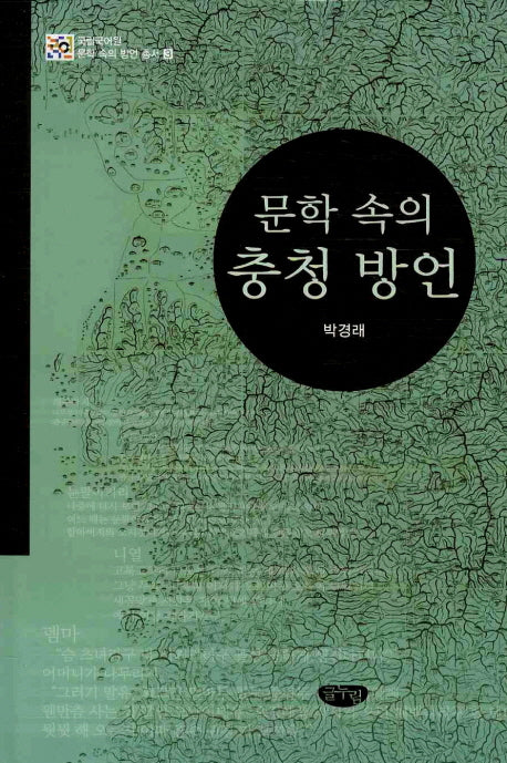 문학 속의 충청 방언(국립국어원 문학 속의 방언 총서 3)(양장본 HardCover)