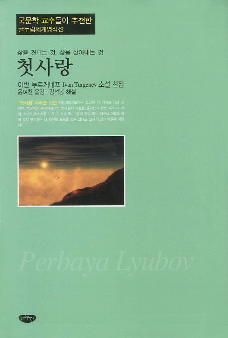 첫사랑(글누림세계명작선)