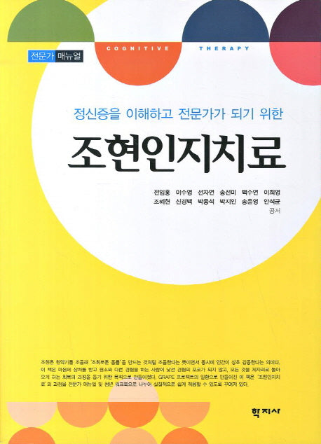 조현인지치료(전문가 매뉴얼)(정신증을 이해하고 전문가가 되기 위한)