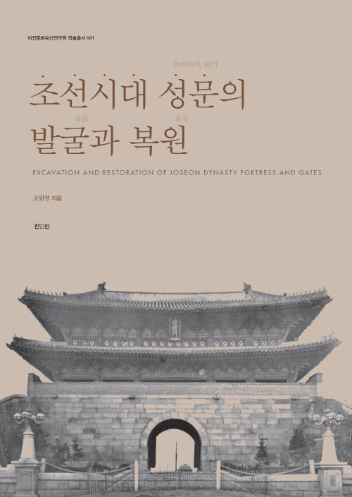 조선시대 성문의 발굴과 복원(비전문화유산연구원 학술총서 1)