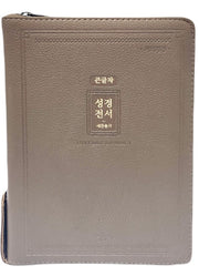 큰글자 성경전서 새찬송가(72EAB)(대중합)(모카브라운)