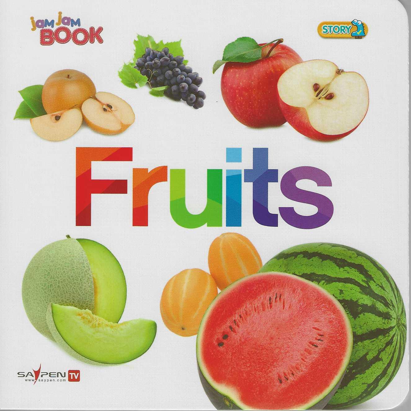 Fruits(Jam Jam Book)(보드북)