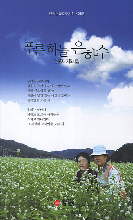 푸른 하늘 은하수(한림문화춘추시선 398)