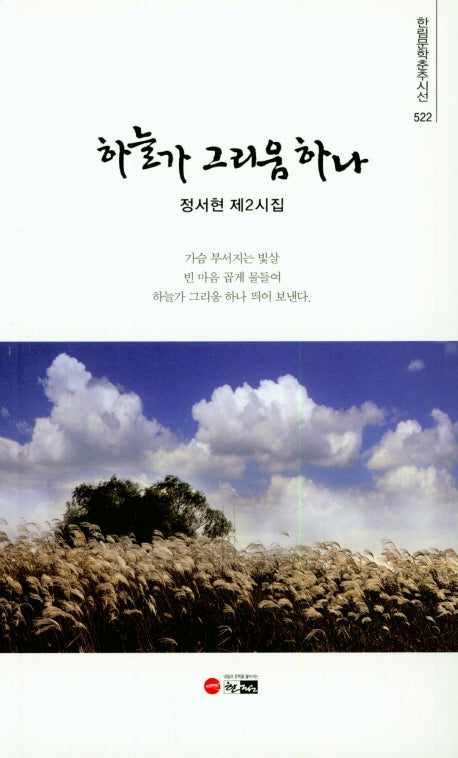 하늘가 그리움 하나(한림문학춘추시선 522)