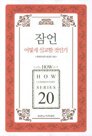잠언 어떻게 설교할 것인가(두란노 HOW 주석 20)