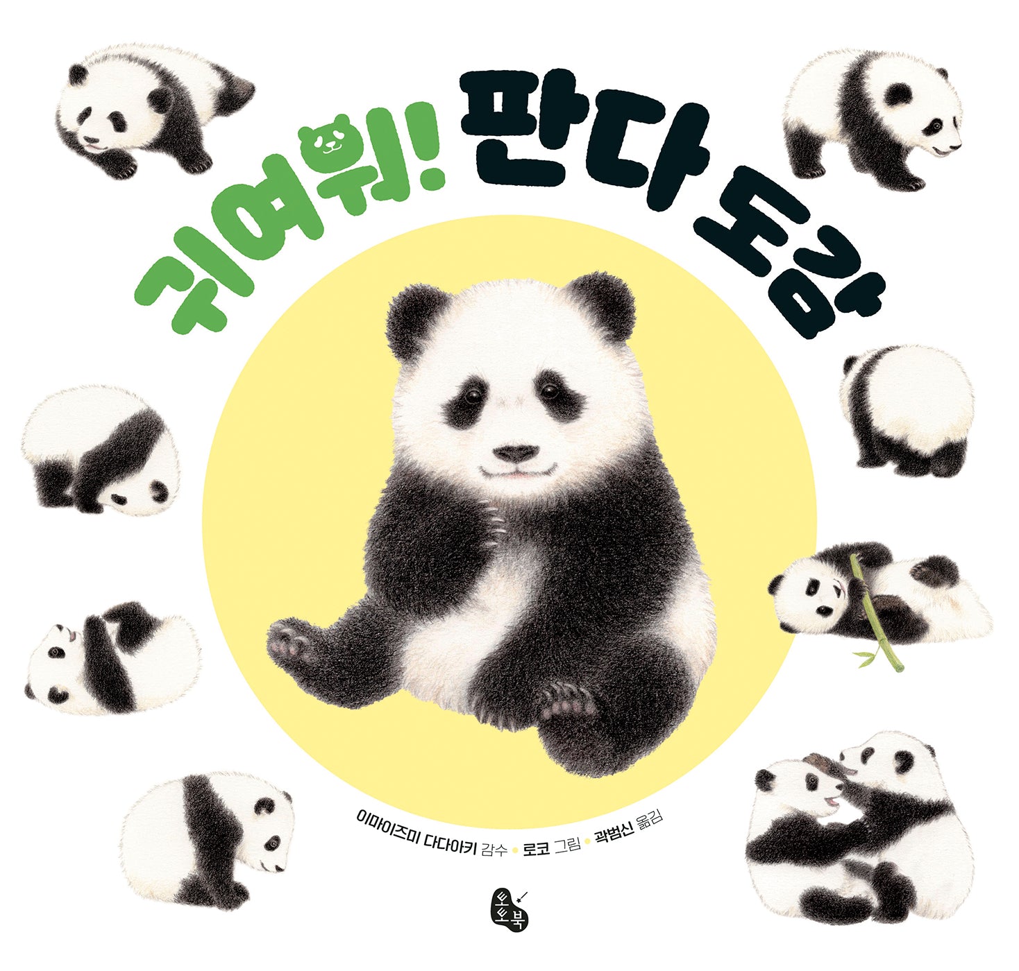 귀여워! 판다 도감(양장본 Hardcover)