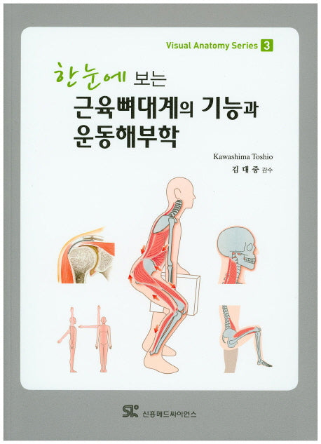 근육뼈대계의 기능과 운동해부학(한눈에 보는)(Visual Anatomy Series 3)