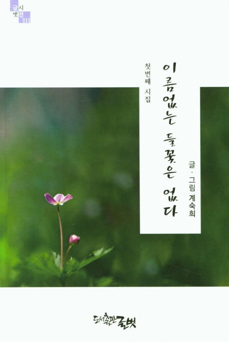 이름없는 들꽃은 없다(글벗시선 111)