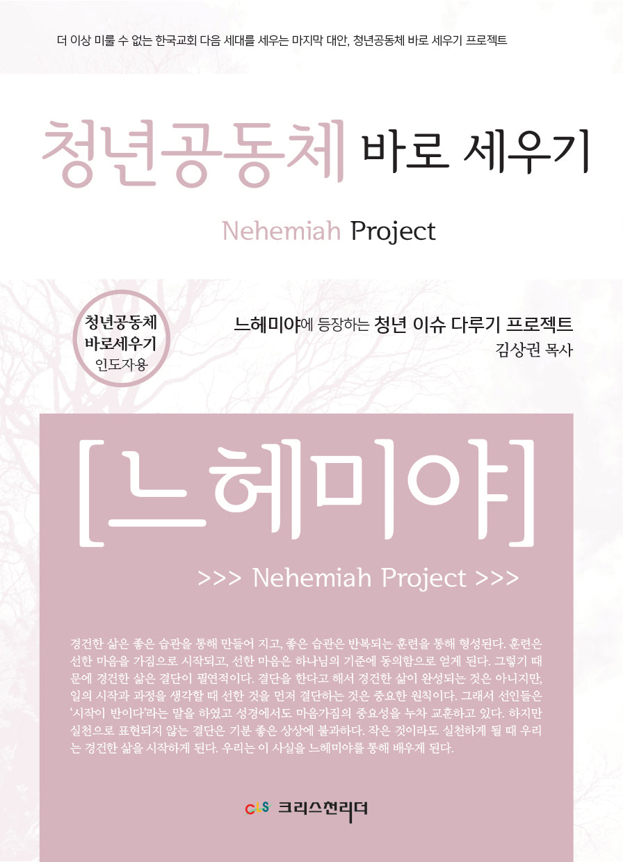 청년공동체 바로 세우기: 느헤미야(인도자용)(개정판)