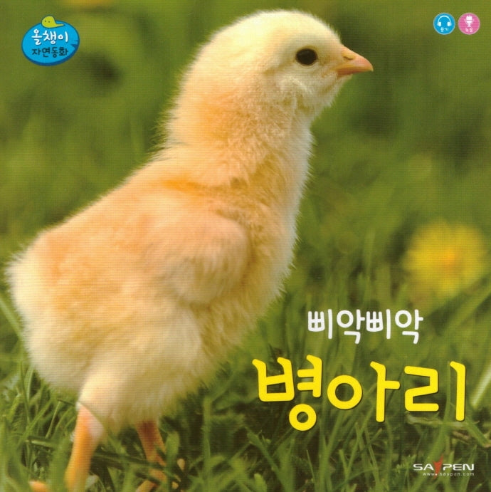 삐약삐약 병아리(올챙이 자연동화)(보드북)