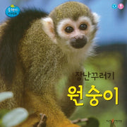 장난꾸러기 원숭이(올챙이 자연동화)(보드북)