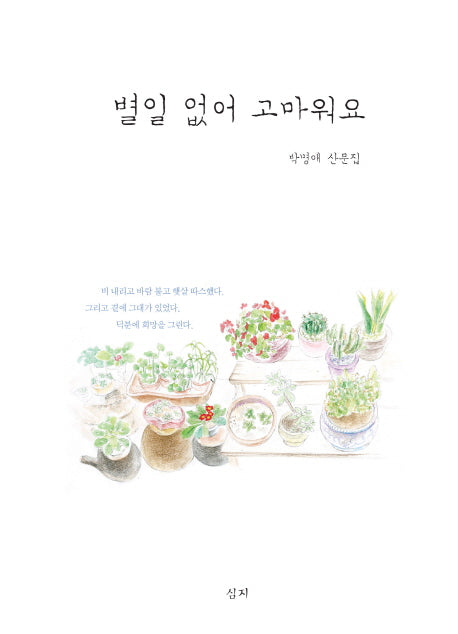별일 없어 고마워요