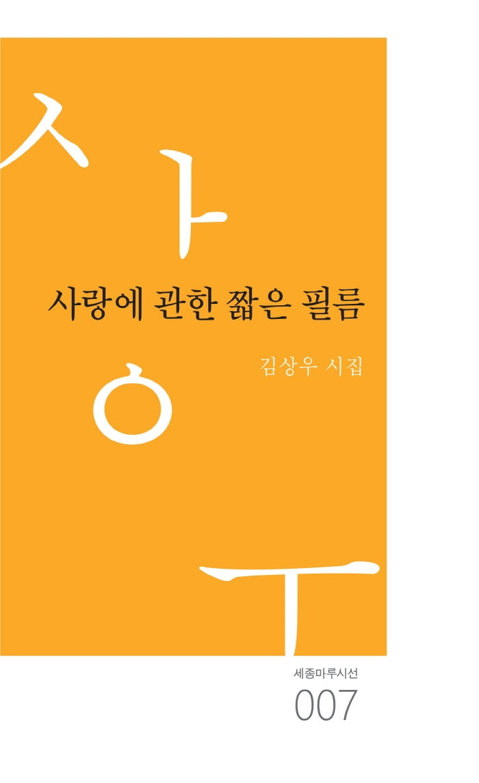 사랑에 관한 짧은 필름(세종마루시선 7)