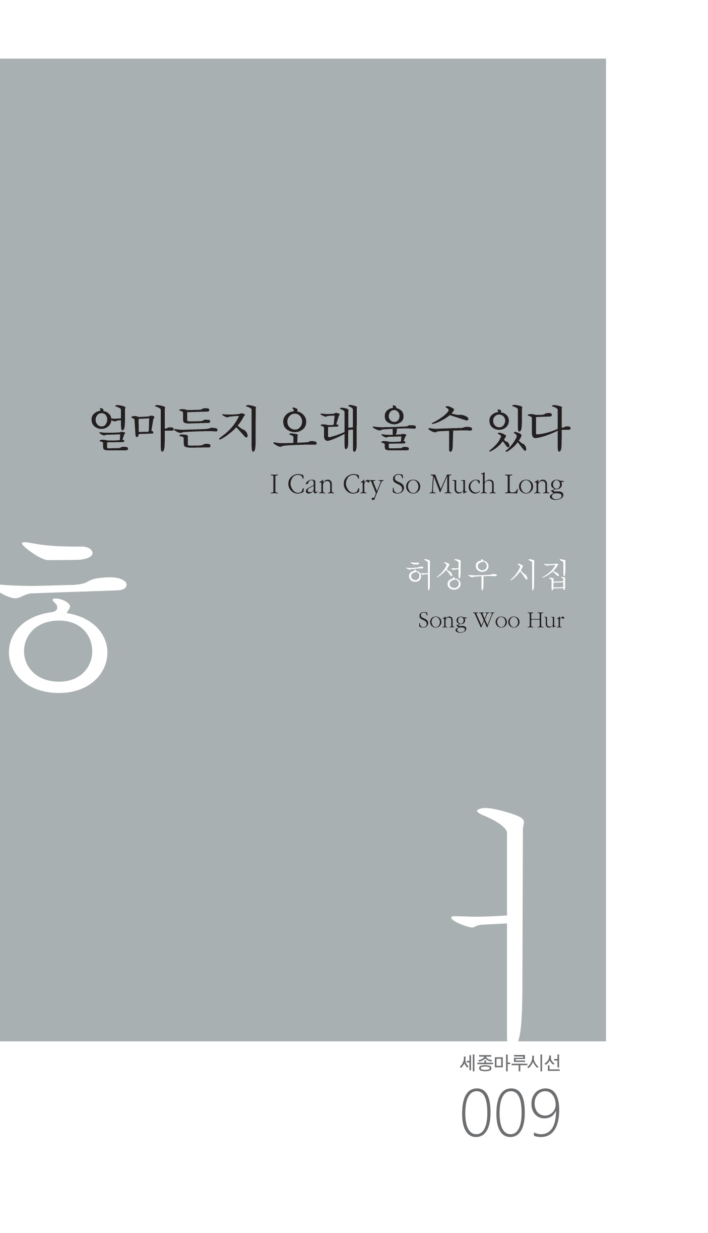 얼마든지 오래 울 수 있다(세종마루시선 9)