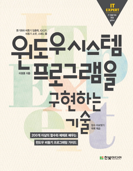 윈도우시스템 프로그램을 구현하는 기술(IT Expert)
