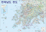 전라남도전도(코팅)(109*78)