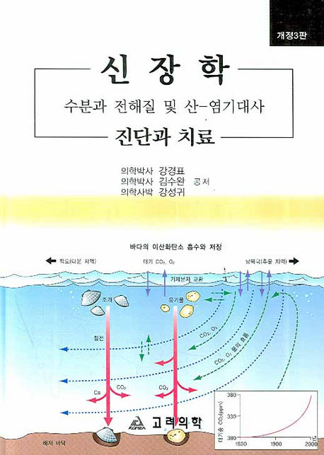 신장학: 수분과 전해질 및 산 염기대사 진단과 치료(3판)(양장본 HardCover)
