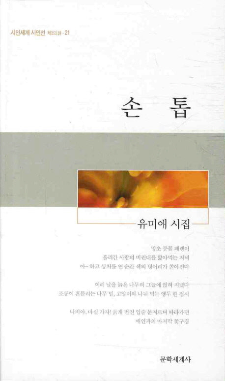 손톱(시인세계 시인선 21)