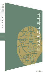 기억이 선택한 시간들(문학세계 현대시인선 214)
