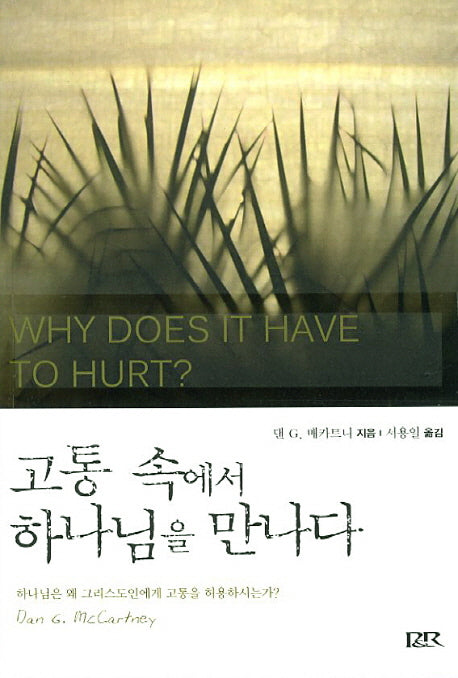 고통 속에서 하나님을 만나다