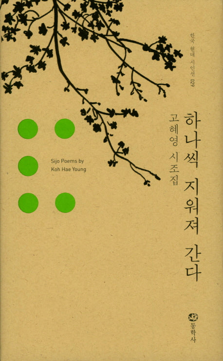 하나씩 지워져 간다(한국 현대 시인선 29)(양장본 HardCover)