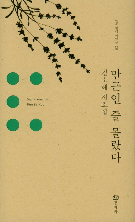 만근인 줄 몰랐다(한국현대시인선 31)(양장본 Hardcover)