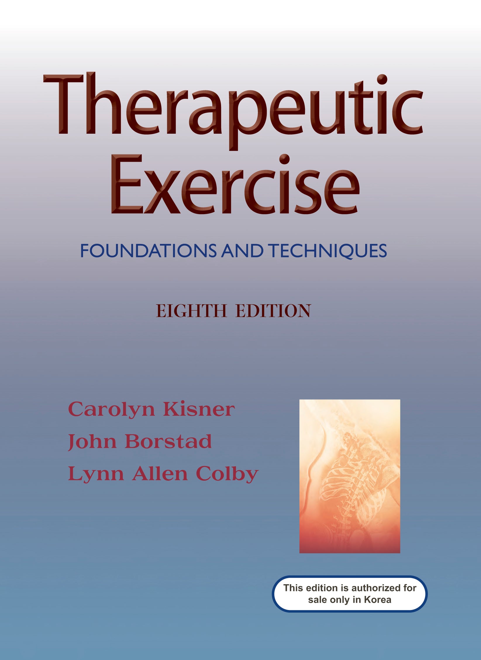 Therapeutic Exercise(8판)(양장본 Hardcover)