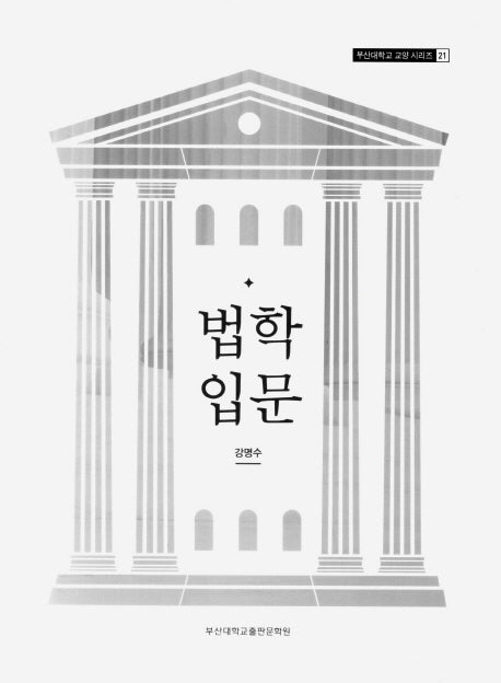 법학 입문(부산대학교교양시리즈 21)
