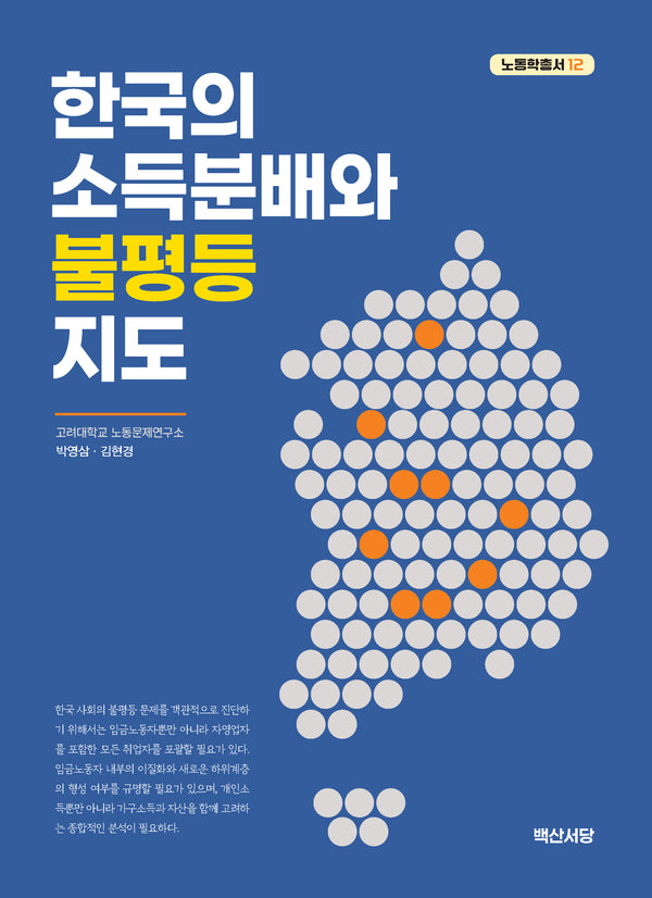 한국의 소득분배와 불평등 지도(노동학총서 12)