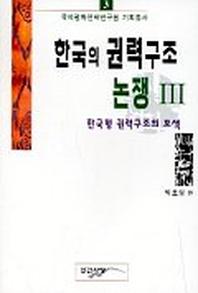 한국의 권력구조 논쟁 3