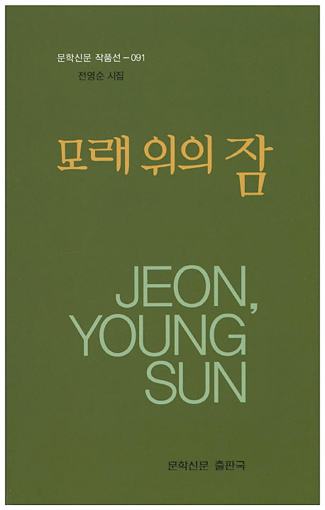 모래 위의 잠(문학신문 작품선 91)