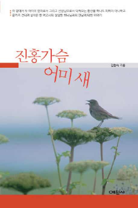 진홍가슴 어미 새