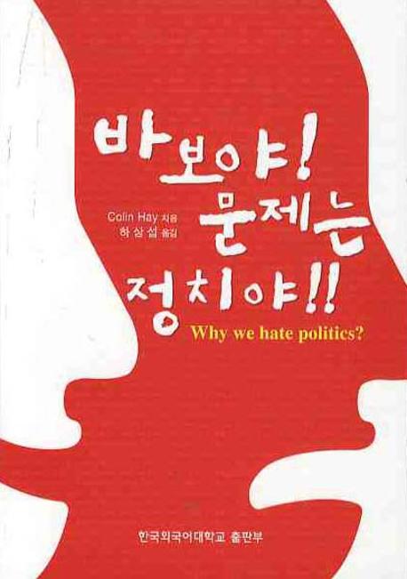 바보야 문제는 정치야