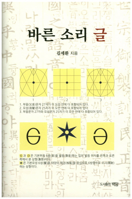 바른 소리 글(양장본 Hardcover)