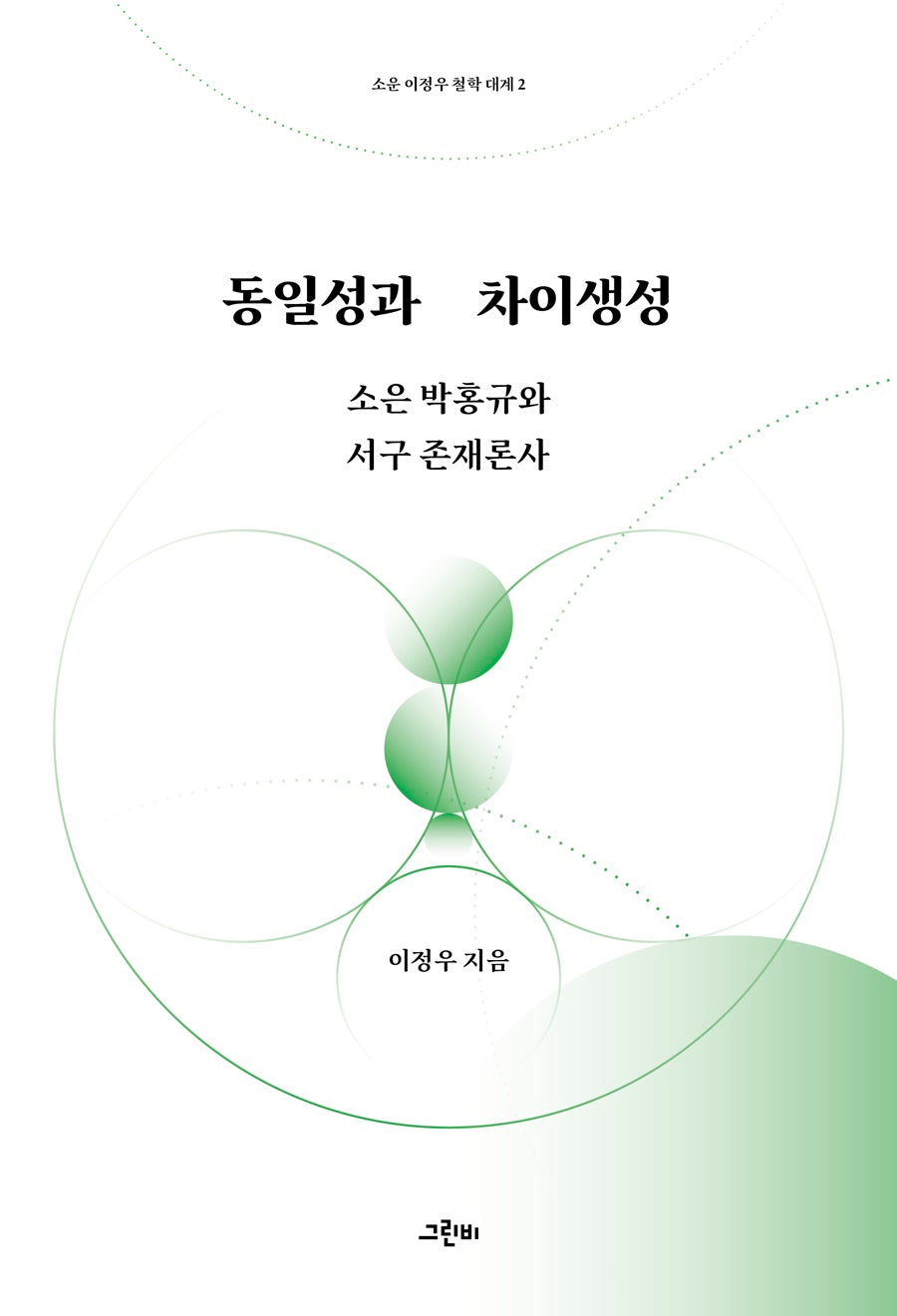 동일성과 차이생성(소운 이정우 철학 대계 2)