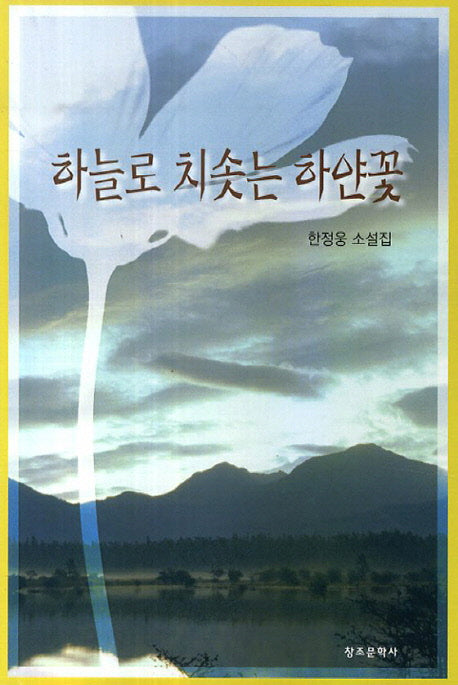 하늘로 치솟는 하얀 꽃
