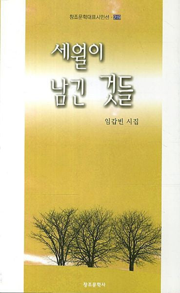 세월이 남긴 것들(창조문학대표시인선 219)