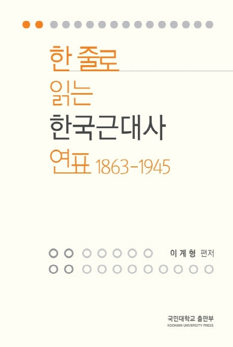 한 줄로 읽는 한국근대사 연표 1863-1945