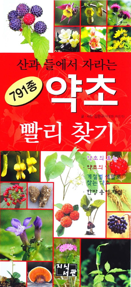 791종 약초 빨리 찾기(산과 들에서 자라는)