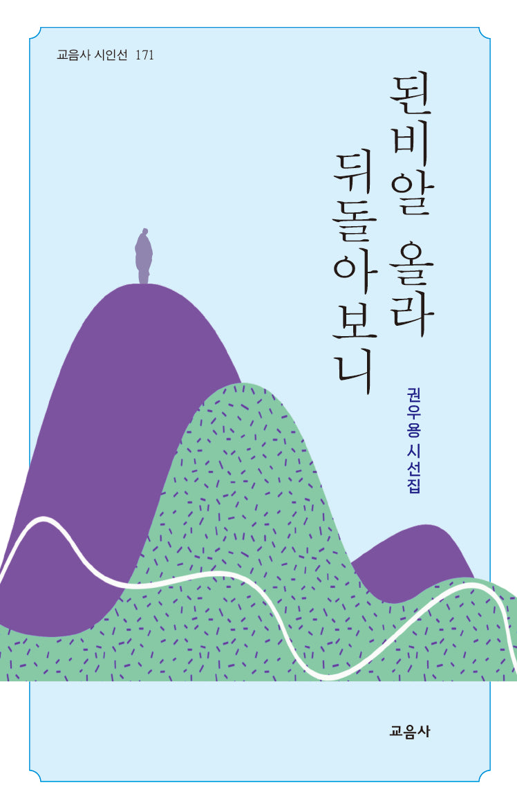 된비알 올라 뒤돌아보니(교음사 시인선 171)