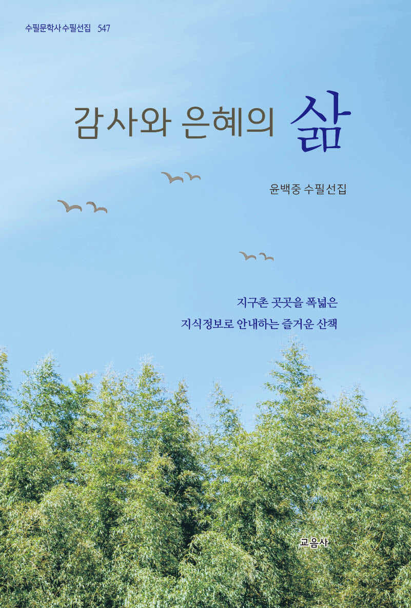 감사와 은혜의 삶(수필문학사 수필선집 547)