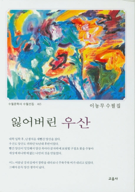 잃어버린 우산(수필문학사 수필선집 465)