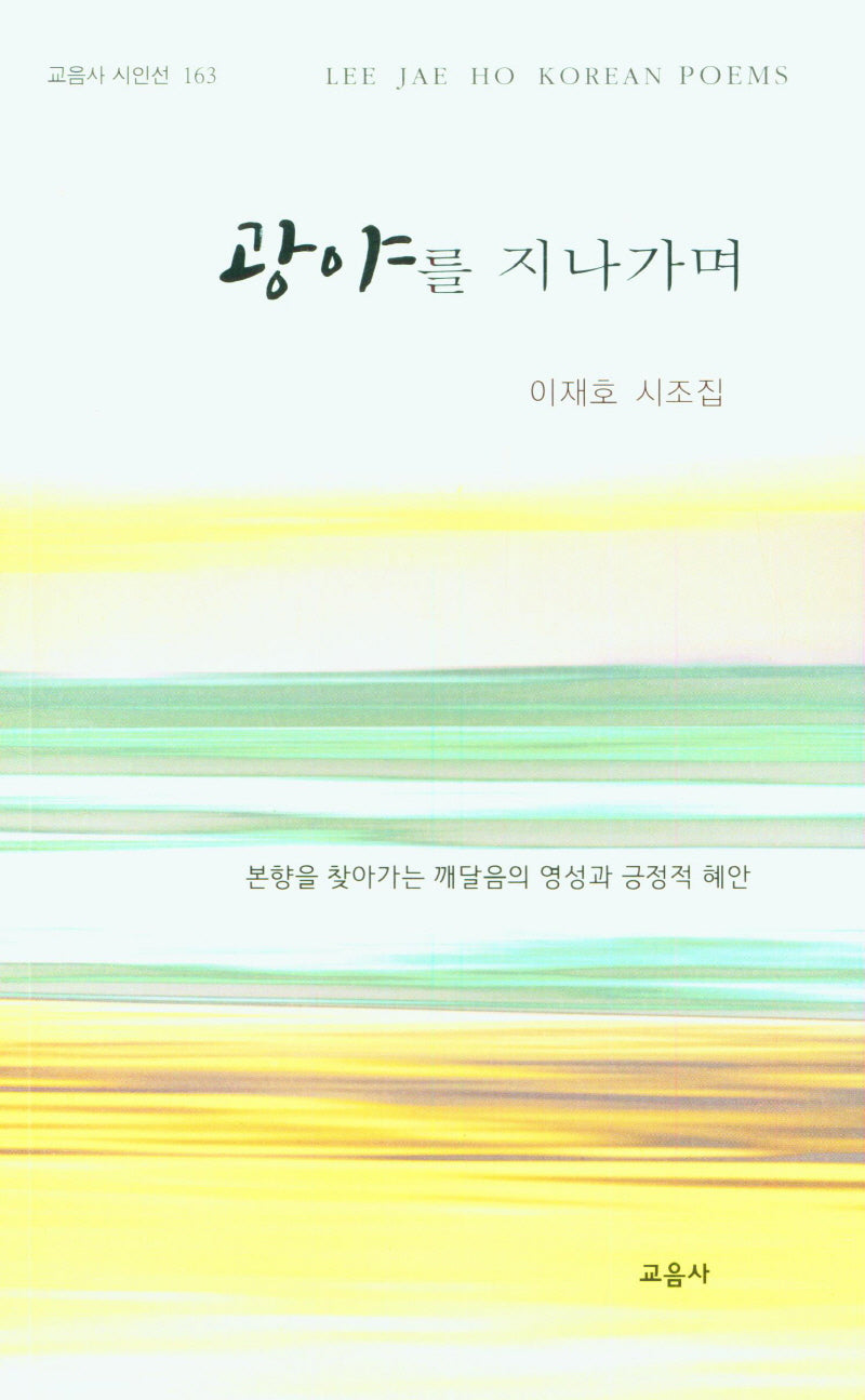 광야를 지나가며(교음사 시인선 163)