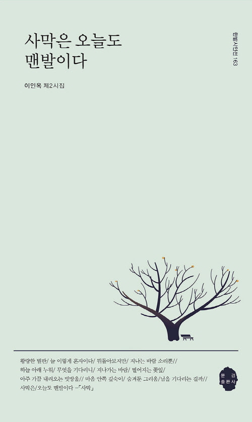 사막은 오늘도 맨발이다(한밭시인선 163)