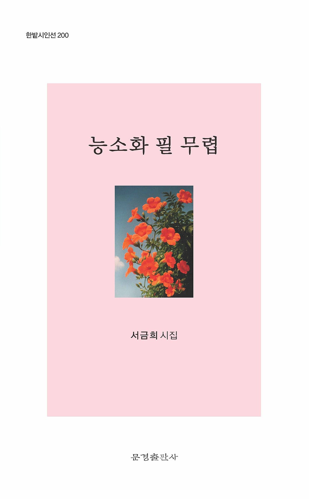 능소화 필 무렵(한밭시인선 200)