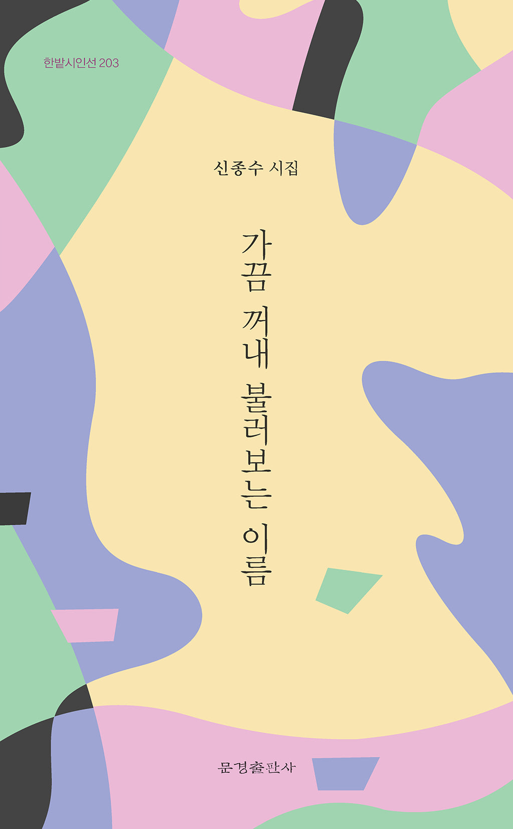 가끔 꺼내 불러보는 이름(개정신판)(한밭시인선 203)