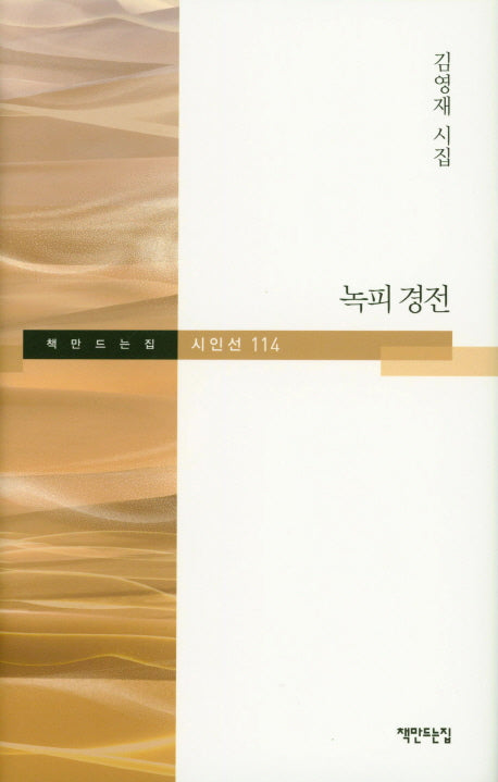 녹피경전(책만드는집 시인선 114)