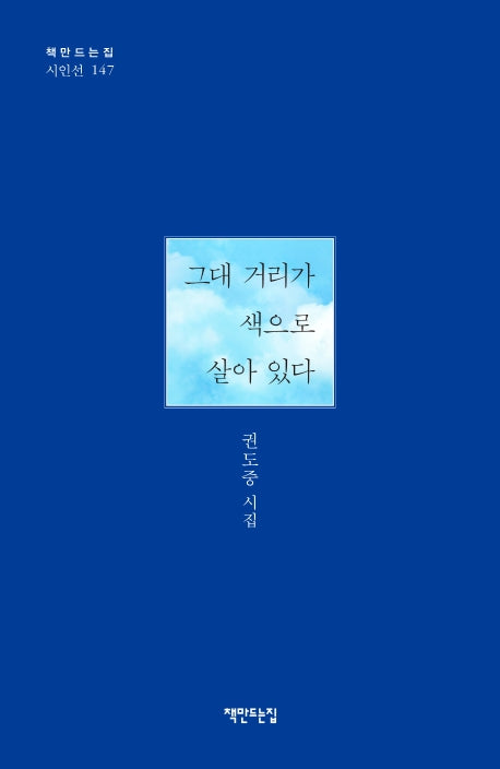 그대 거리가 색으로 살아 있다(책만드는집 시인선 147)