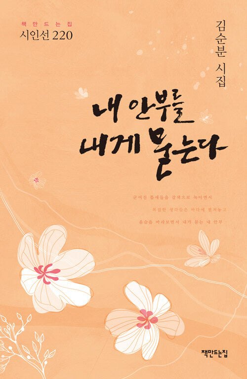 내 안부를 내게 묻는다(책만드는집 시인선 220)