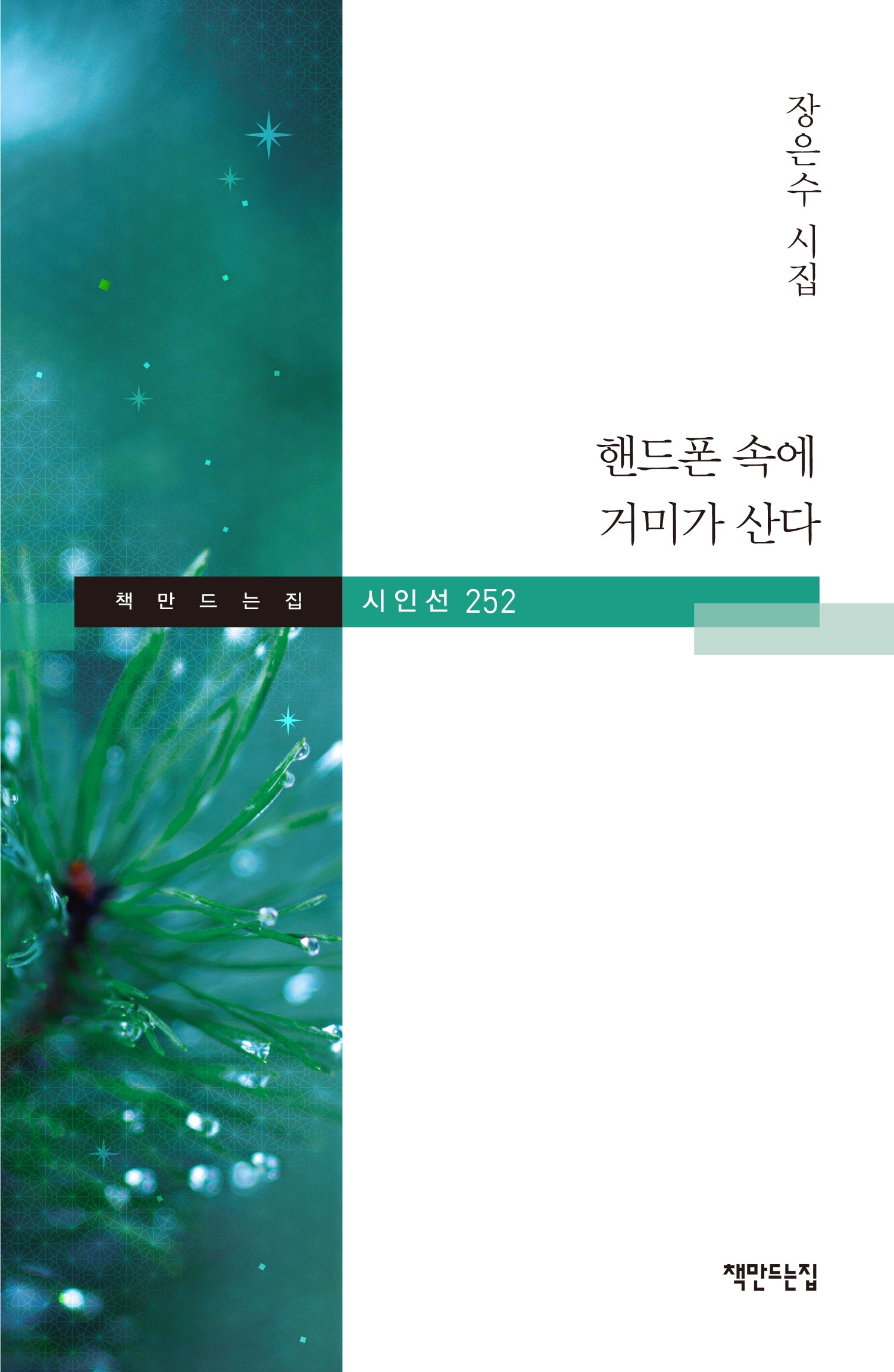 핸드폰 속에 거미가 산다(책만드는집 시인선 252)